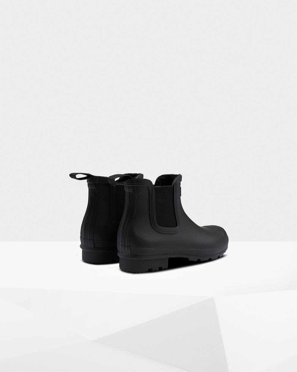 Chelsea Boots Herr - Hunter Original Insulated - Svarta - 841356-JVW